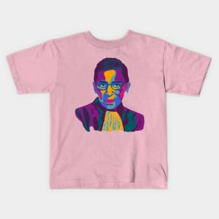 Ruth Bader Ginsburg Portrait Kids T-Shirt